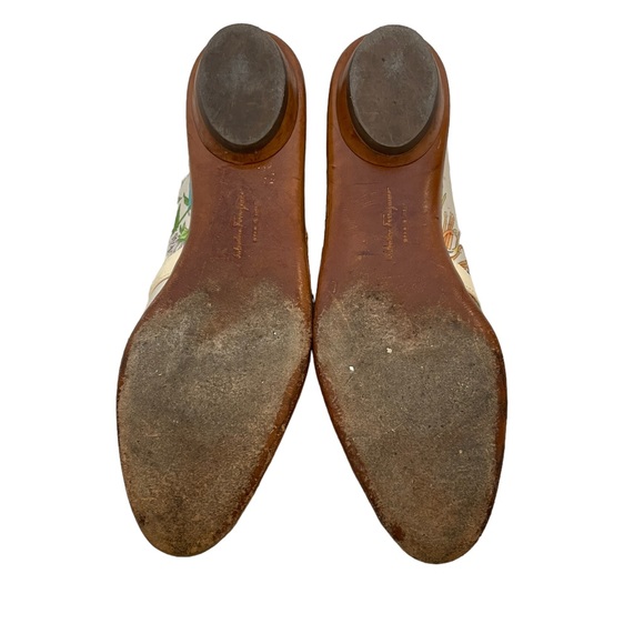 Salvatore Ferragamo Vintage Audrey Flats - Picture 10 of 11